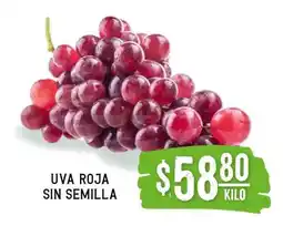 Soriana Súper Uva roja sin semilla oferta