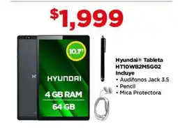 Bodega Aurrerá Hyundai Tableta HT10WB2MSG02 oferta