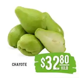 Soriana Súper Chayote oferta
