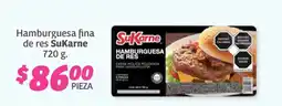Soriana Súper Hamburguesa fina de res Sukarne oferta