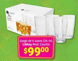 Juego de 6 vasos 514 ml