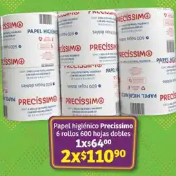 Soriana Híper Papel higiénico PRECÍSSIMO oferta