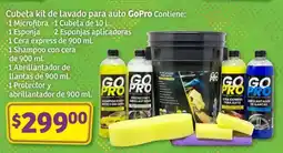 Soriana Híper Cubeta kit de lavado para auto Gopro oferta