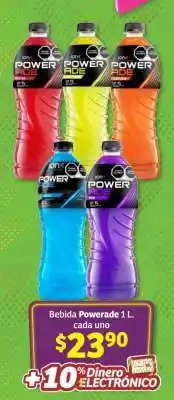 Soriana Híper Bebida Powerade 1 L oferta