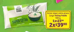 Soriana Híper Arroz súper extra grano largo Valley Foods 900 g oferta