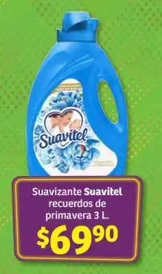 Soriana Híper Suavizante Suavitel recuerdos de primavera 3 L oferta