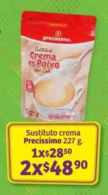 Soriana Híper Sustituto crema Precíssimo 227 g oferta