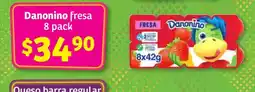 Soriana Híper Danonino fresa 8 pack oferta