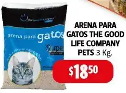 Farmacias Guadalajara Arena para gatos the good life company pets oferta