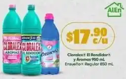 Farmacias Guadalajara Cloralex el rendidor's y aromas oferta