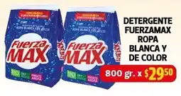 Farmacias Guadalajara Fuerzamax detergente ropa blanca y de color oferta