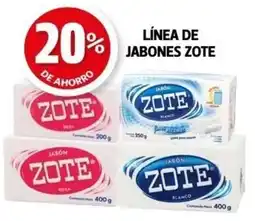 Farmacias Guadalajara Zote línea de jabones oferta