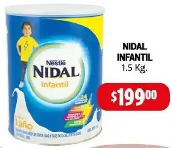 Farmacias Guadalajara Nestlé Nidal infantil oferta