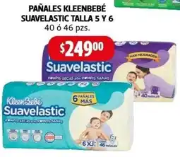 Farmacias Guadalajara Kleenbebé pañales suavelastic oferta