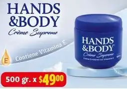 Farmacias Guadalajara Hands & Body crème supreme oferta