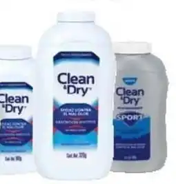 Farmacias Guadalajara Clean & Dry talcos oferta