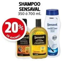 Farmacias Guadalajara Sensaval shampoo oferta