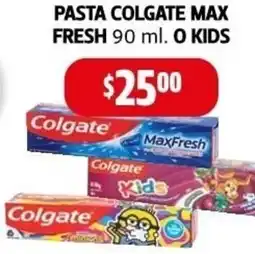 Farmacias Guadalajara Colgate pasta max fresh o kids oferta