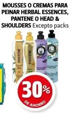 Farmacias Guadalajara Mousses o cremas para peinar herbal essences oferta