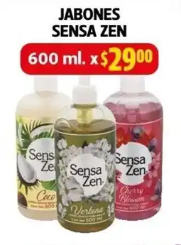 Farmacias Guadalajara Sensa zen jabones oferta