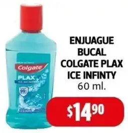 Farmacias Guadalajara Colgate plax enjuague bucal oferta