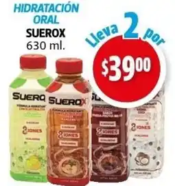 Farmacias Guadalajara Suerox hidratación oral oferta