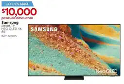 Costco Samsung Smart TV 85" oferta