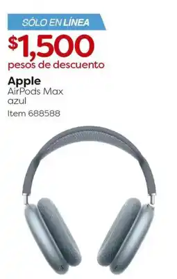 Costco Apple airpods max azul oferta