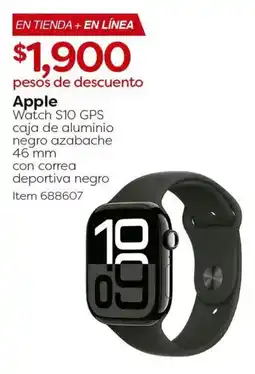 Costco Watch s10 gps caja de aluminio negro azabache oferta