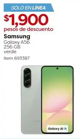 Costco Samsung galaxy A56 oferta