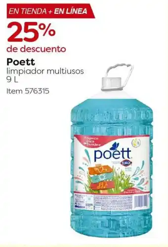 Costco Poett limpiador multiusos oferta
