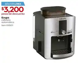 Costco Krups cafetera automática oferta