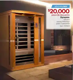 Costco Dynamic vittoria sauna infrarrojo oferta
