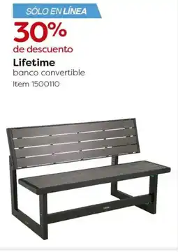 Costco Lifetime banco convertible oferta