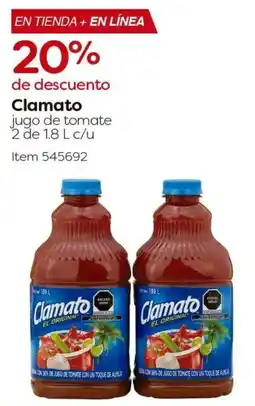 Costco Clamato jugo de tomate oferta