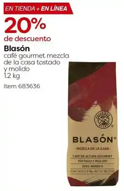 Costco Blasón café gourmet mezcla de la casa tostado y molido oferta