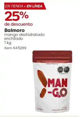 Costco Balmoro mango deshidratado enchilado oferta