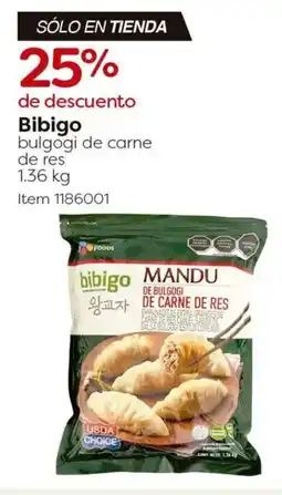Costco Bibigo bulgogi de carne de res oferta