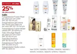 Costco Isdin fotoprotector fusion fluid sin color y/o con color spf 50+ oferta