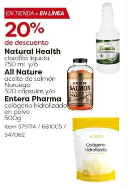 Costco Natural health clorofila líquida oferta