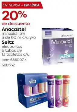 Costco Anacastel minoxidil 5% oferta
