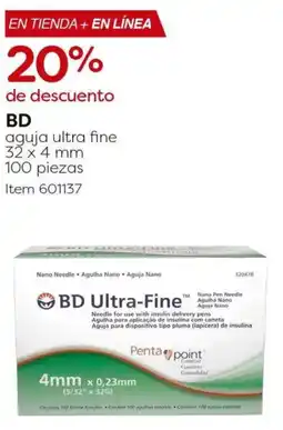 Costco BD aguja ultra fine oferta