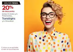Costco Transitions lentes hi index y/o polarizados, y/o drivewear oferta