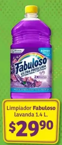 Soriana Híper Fabuloso limpiador lavanda oferta