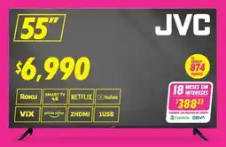 Soriana Híper JVC smart tv 55" oferta