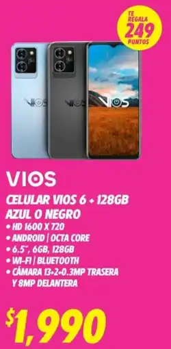 Soriana Híper VIOS Celular oferta