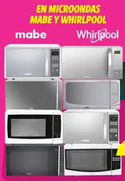 Soriana Híper En microondas mabe y whirlpool oferta