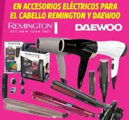 Soriana Híper En accesorios eléctricos para el cabello remington y daewoo oferta