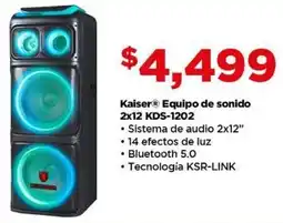 Bodega Aurrerá Kaiser Equipo de sonido oferta