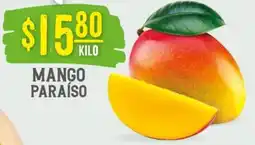 Soriana Súper Mango paraíso oferta